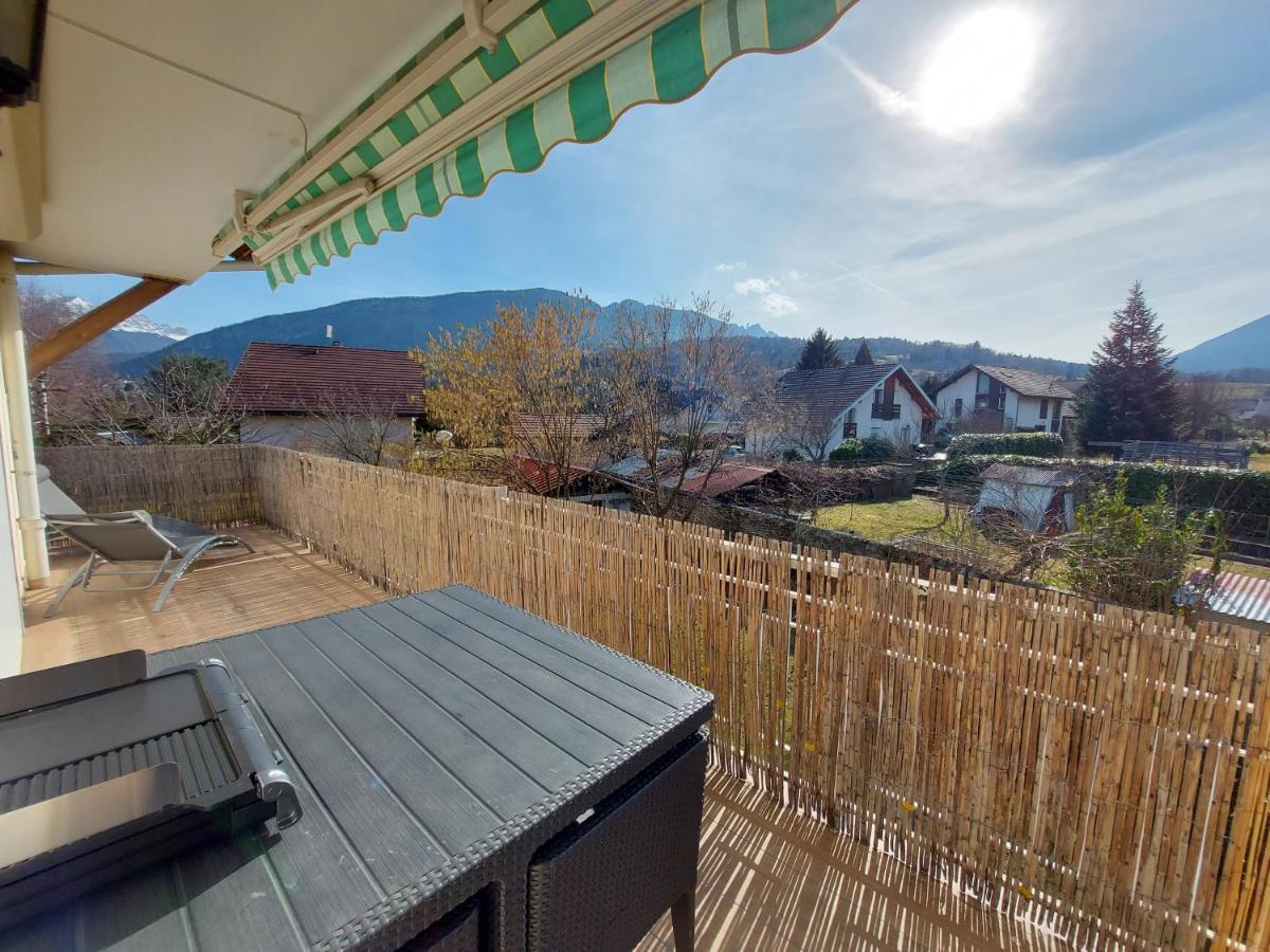 Entre Lac Et Montagne, Proche Centre De St Jorioz, Spacieux Et Confortable Appartement Avec Grande Terrasse サン・ジョリオ エクステリア 写真