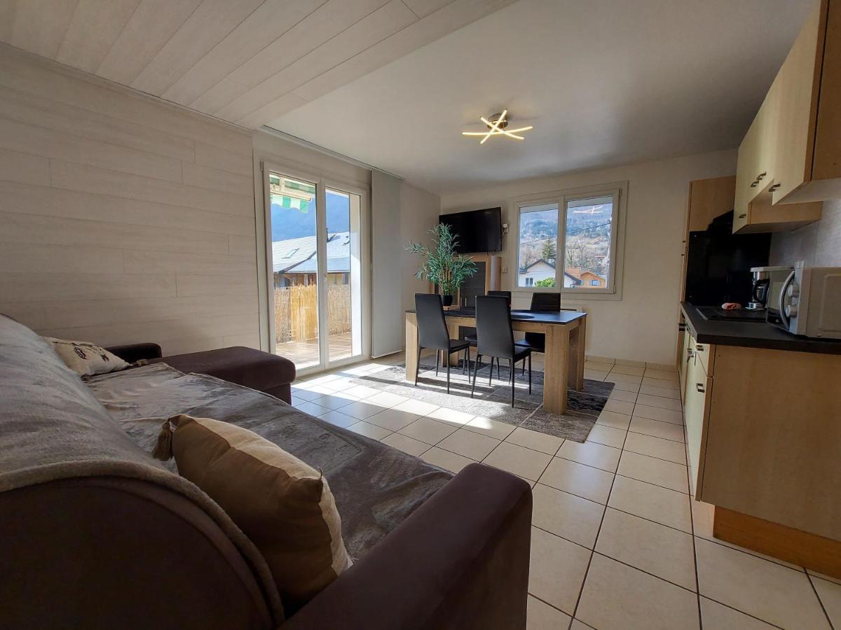 Entre Lac Et Montagne, Proche Centre De St Jorioz, Spacieux Et Confortable Appartement Avec Grande Terrasse サン・ジョリオ エクステリア 写真