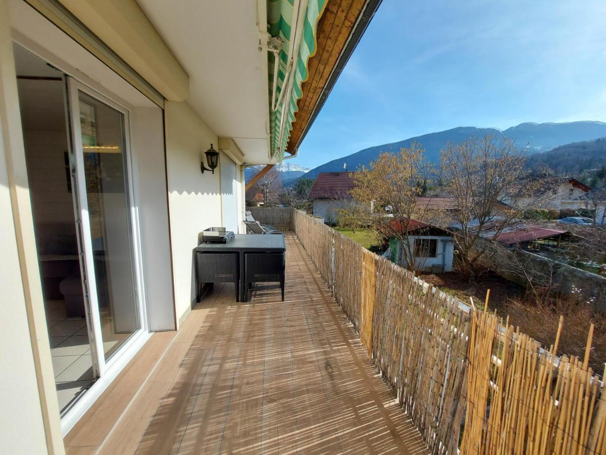 Entre Lac Et Montagne, Proche Centre De St Jorioz, Spacieux Et Confortable Appartement Avec Grande Terrasse サン・ジョリオ エクステリア 写真