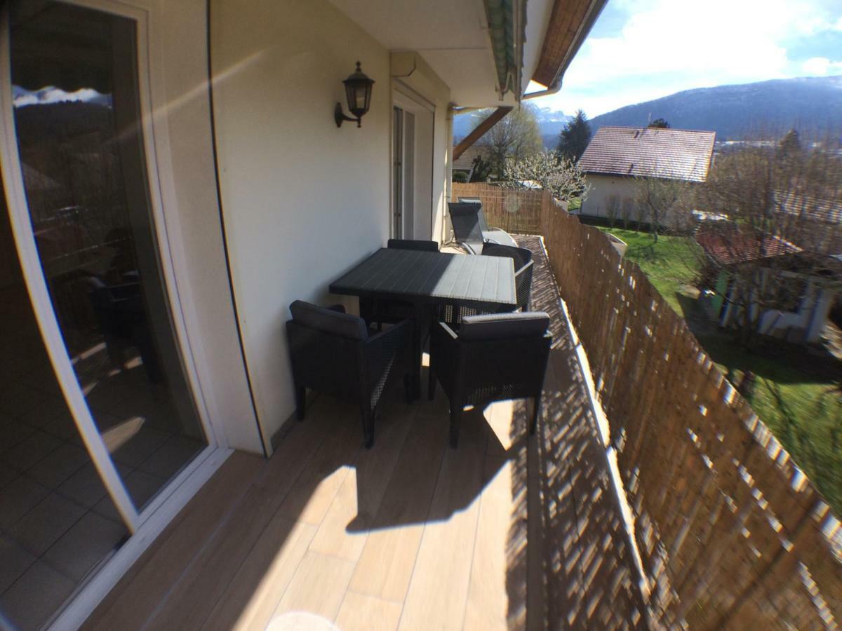 Entre Lac Et Montagne, Proche Centre De St Jorioz, Spacieux Et Confortable Appartement Avec Grande Terrasse サン・ジョリオ エクステリア 写真